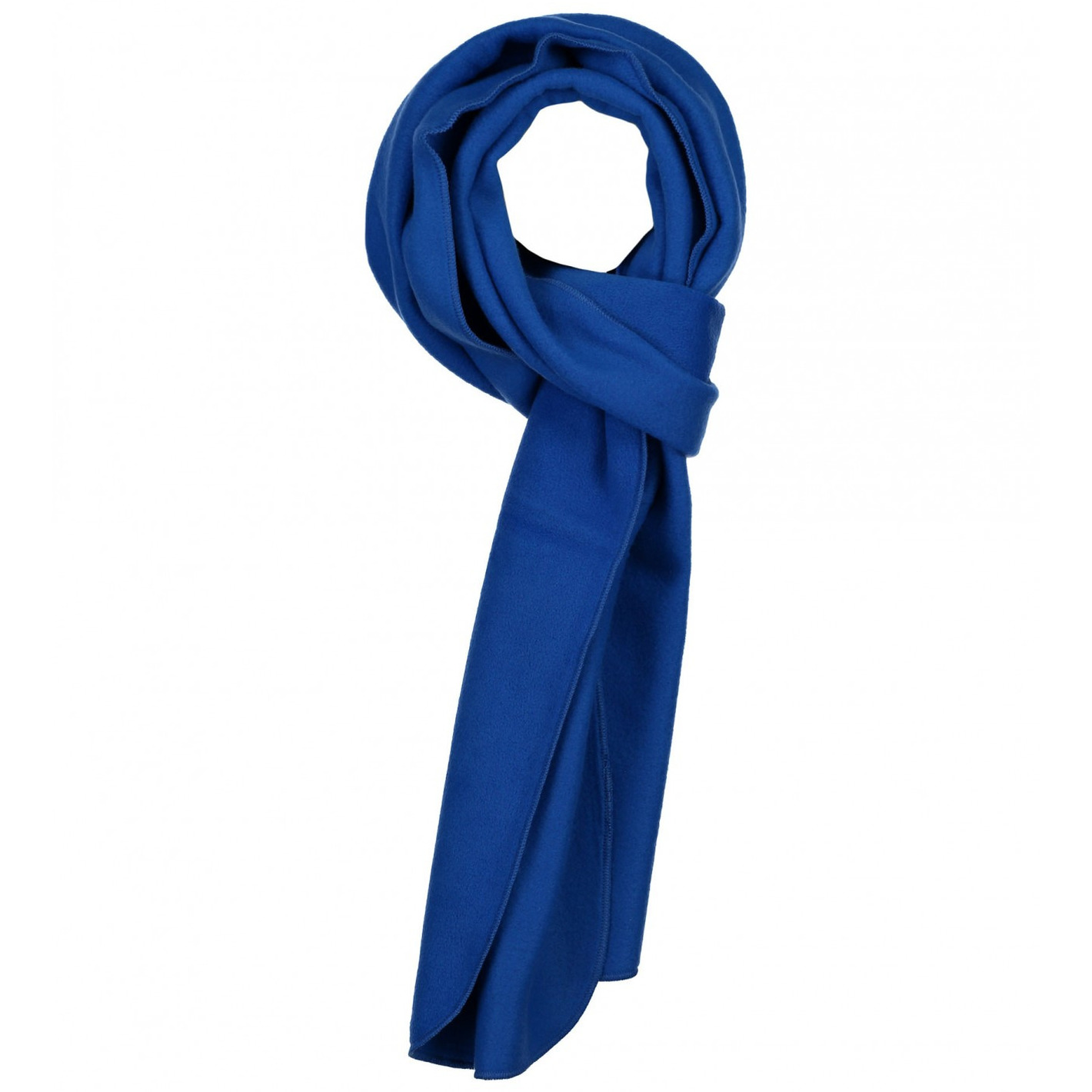 Warme fleece sjaals kobalt blauw
