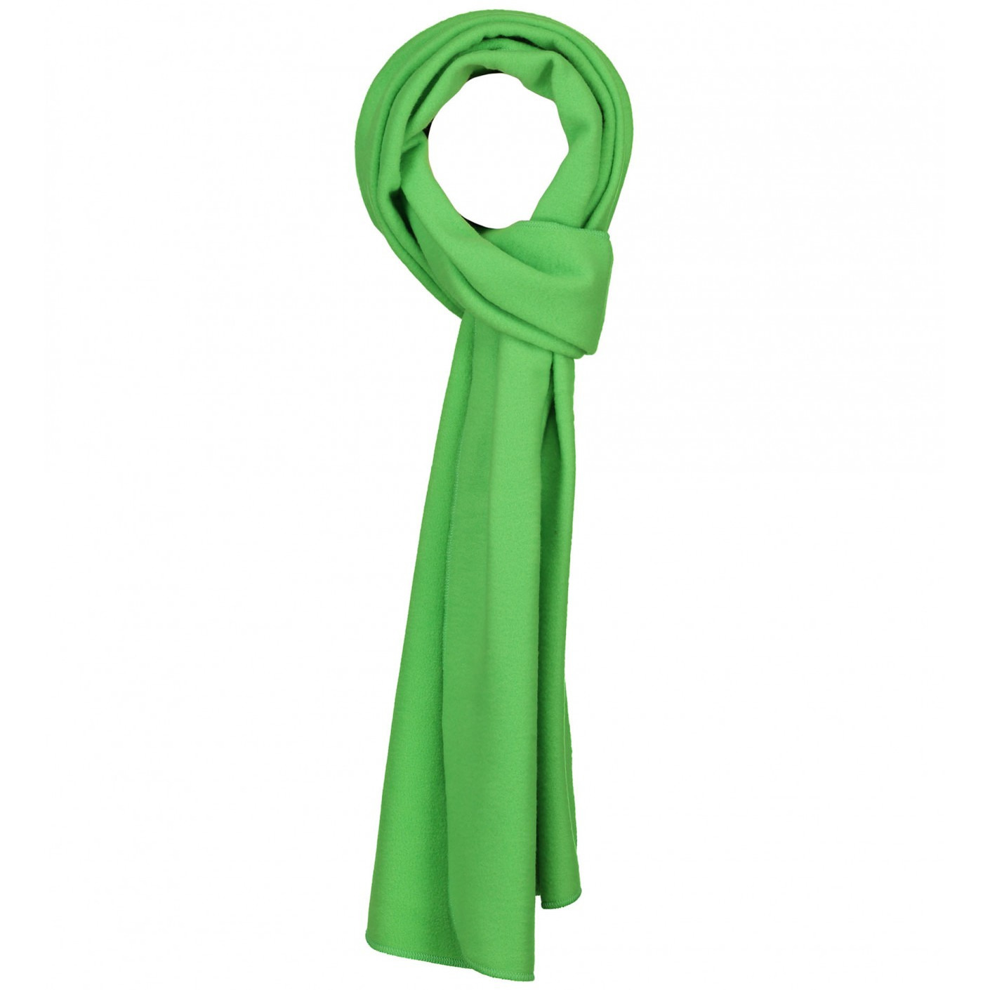 Warme fleece sjaals lime groen