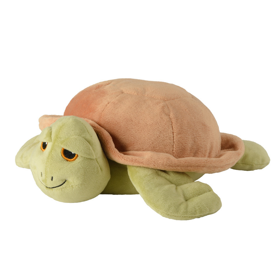 Warmte/magnetron opwarm knuffel schildpad
