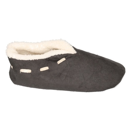 Ladies Spanish slippers dark grey