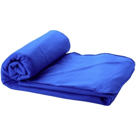 Fleece plaid blue 150 x 120 cm