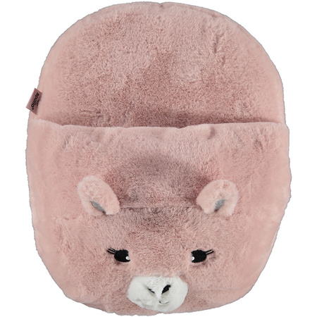 Large foot warmer slipper piglet pink one size 30 x 27 cm