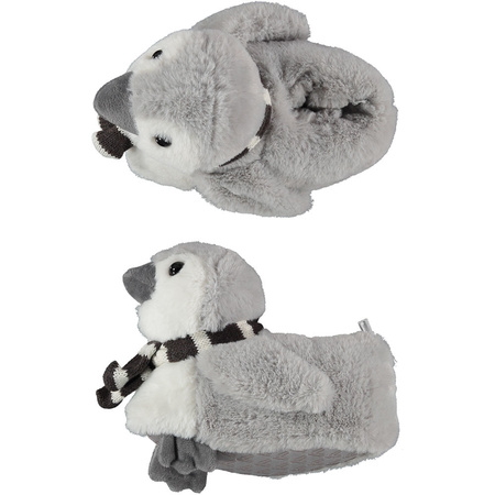Childrens animal slippers pinguin size 29-30