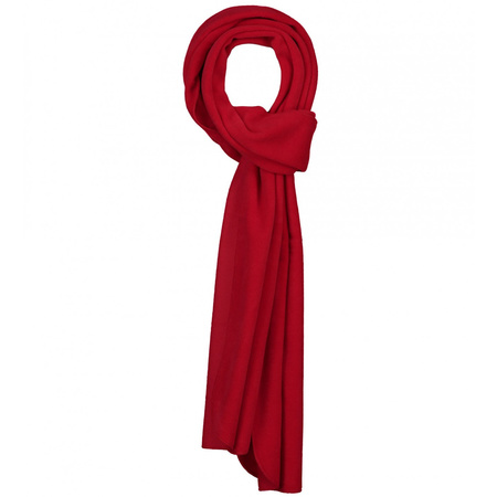 Fleece scarf red 