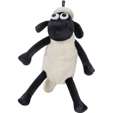 Plush Shaun the Sheep cuddle toy 56 cm/warm watter bottle 0.8 L