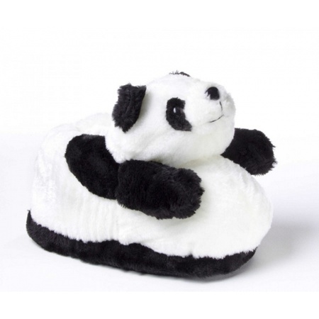 Zachte dieren pantoffels panda