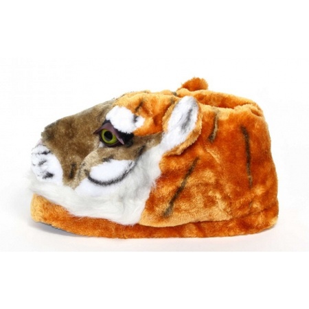 Adults animal slippers tiger